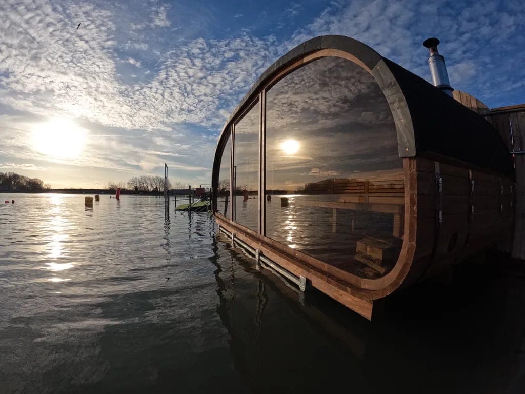West Country Water Park Floating Sauna photo 2