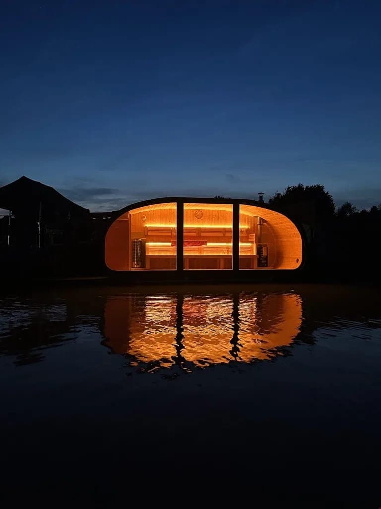 West Country Water Park Floating Sauna photo 4